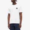 STONE ISLAND Patch Logo T-Shirt Weiß Unisex Oberteile 741524113-V0001
