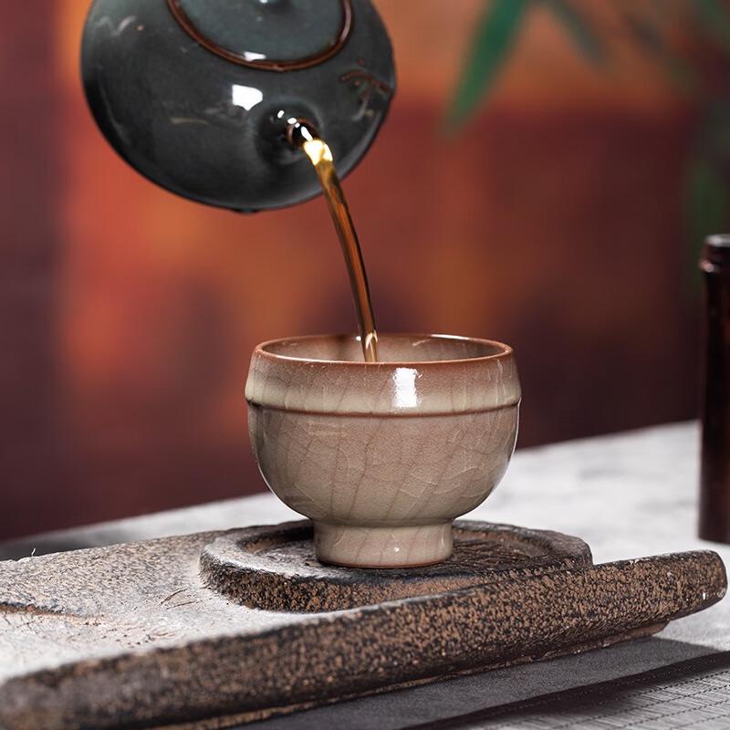 Ming Ling Personal Ceramic Gourd Cup