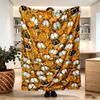 Garfield Print Blanket - Soft & Comfortable, for Bedroom, Travel, Sofa, Home Decoration - Birthday Christmas Gift for Friend