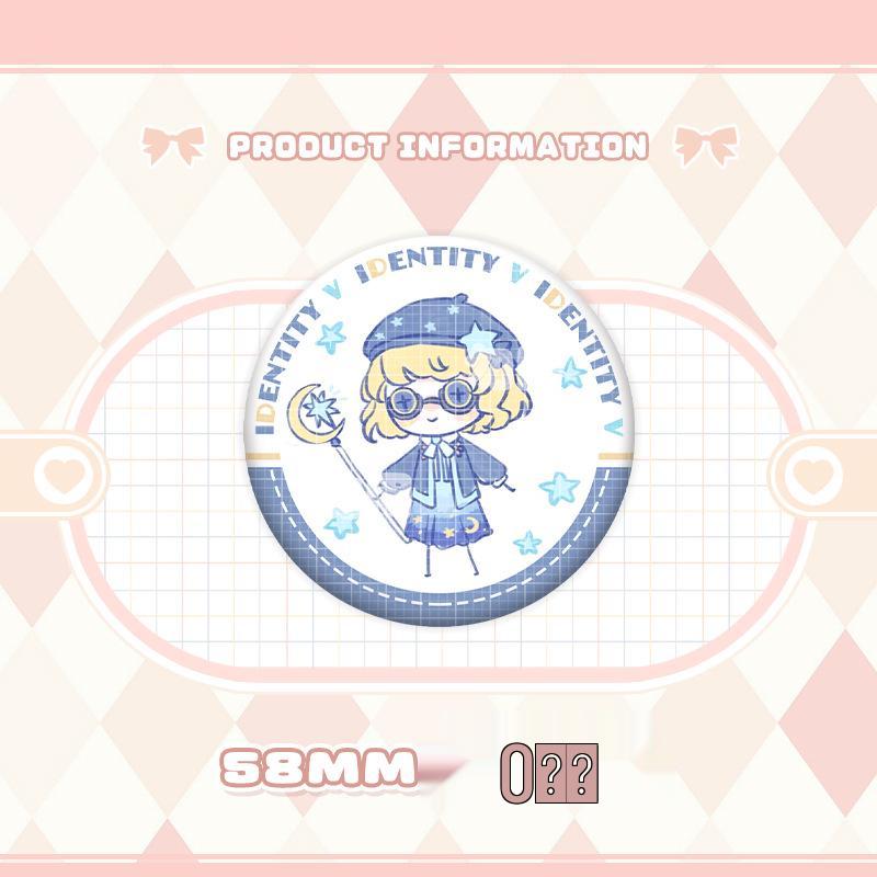 Identity V Charms: Gardener, Entomologist, Mechanic, Prisoner, Seer Badges