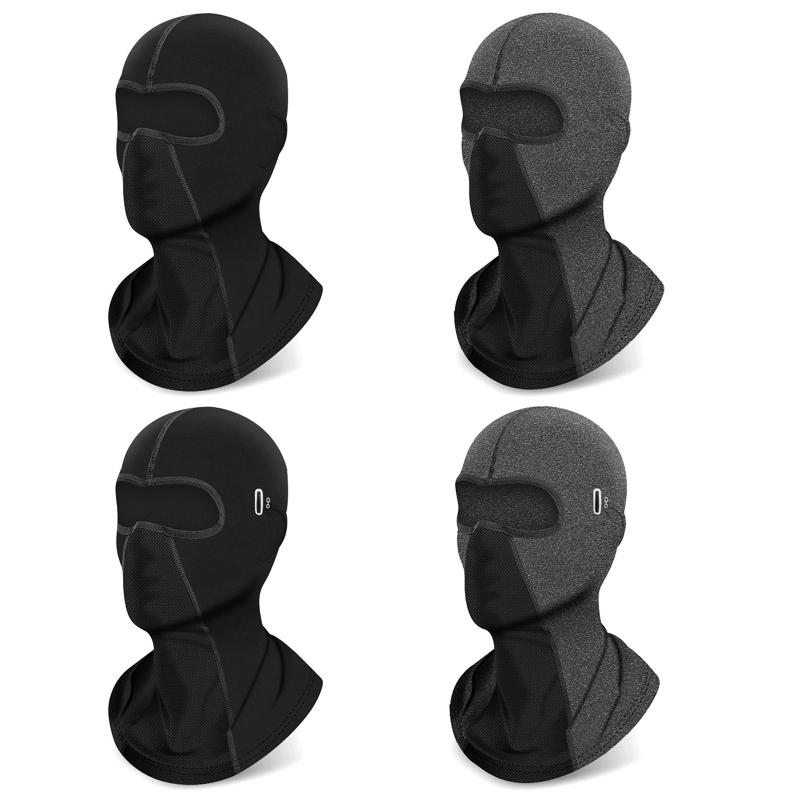 Motorcycle Bicycle Riding Headgear Breathable Balaclava Hat for Outdoor Sports