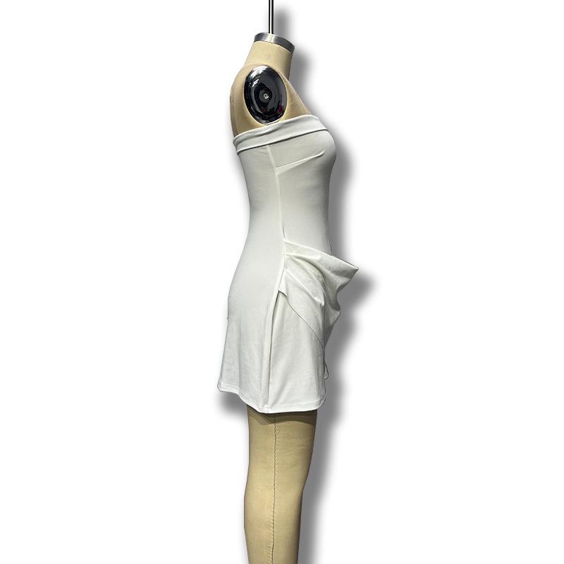 2024 Summer Elegant Women's Sleeveless Strapless Dress