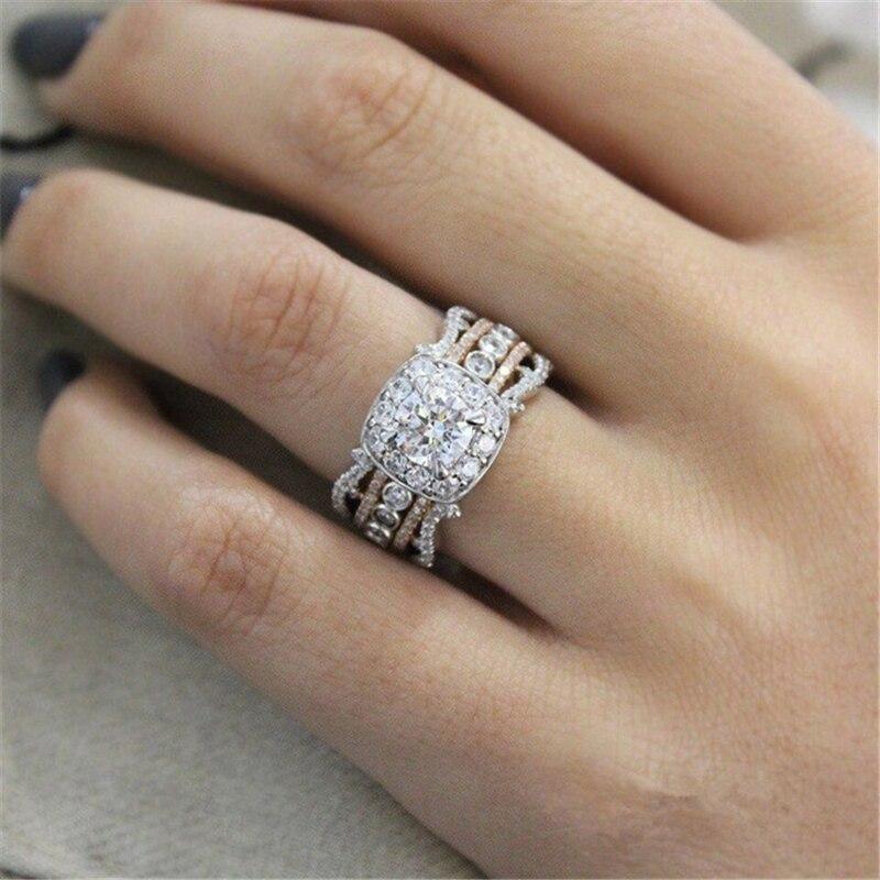 Cheap 14K Multi Gold Diamond 2 Carats Ring White Topaz Peridot ...