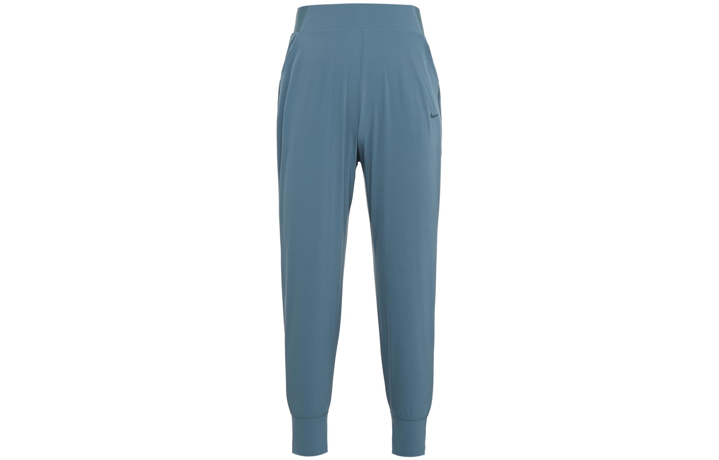 Nike Casual Pants Women s Blue Moderate Straight Fit Pants CU4611-058 XL