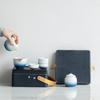 Zen Style Portable Ceramic Travel Tea Set