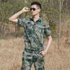 9517 Short-Sleeve Woodland Camouflage Training Uniform