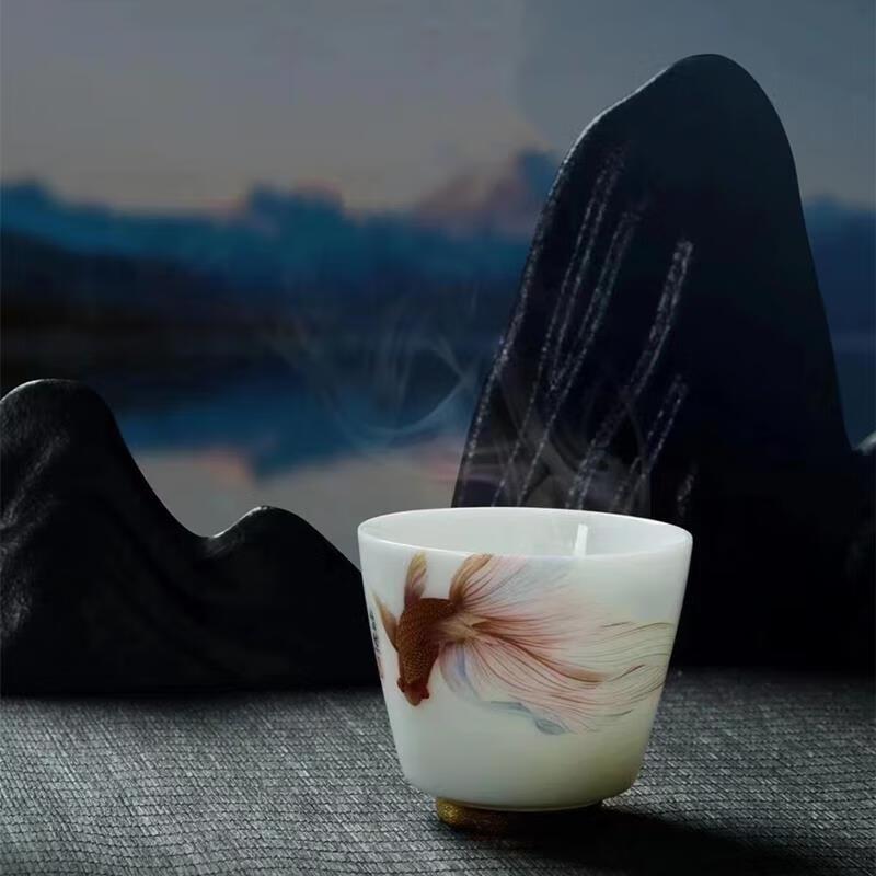 

Chaxun Ice Jade Porcelain Tea Bowl