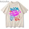 2025 Arcane Jinx Graffiti T-shirt Cotton Soft Short Sleeve O-neck Tshirts Boom Monkey Hip Hop Streetwear Summer Pure Cotton Tees