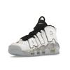 Nike  Air More Uptempo White Chrome Women Sneakers Metallic-Silver Black DV7408-100