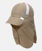 Koolongseupocheu Unisex Mesh Lightweight Sahara Cap Qerex26173Bei