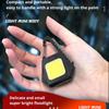 Multi-functional  Magnetic COB Work Light Key Chain Lights Type-C USB Rechargeable Flashlight Mini Camping Lantern Torch