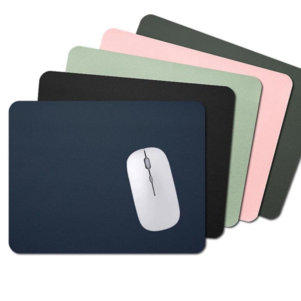 High Quality Leather Mouse Pad Non-slip Wear Resistant Gaming Desk Mat Smooth Anti Scratch Computer Table Protector Home Office
