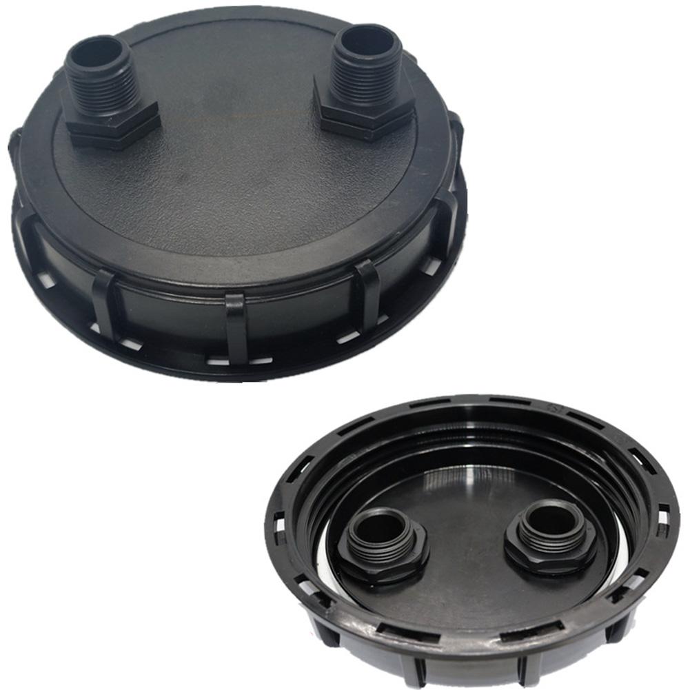 IBC Belüftungsdeckel 163mm Durchmesser Mit 1 Zoll Außengewinde Kunststoff IBC Tankadapter IBC Tankadapter Kappe IBC Tonne Kunststoffabdeckung