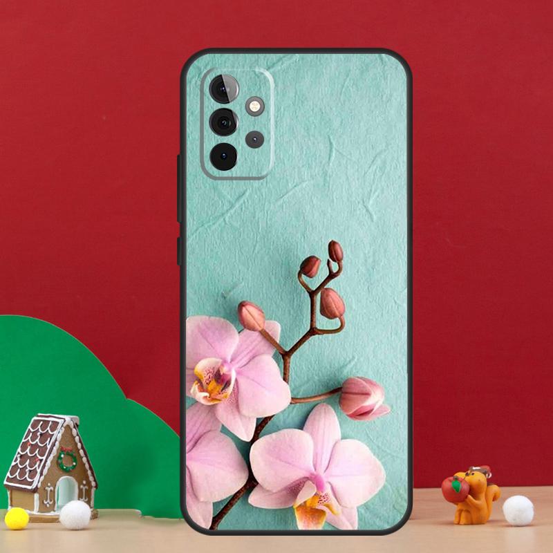 Orchid Flowers Colorful Case For Samsung Galaxy A55 A52 A32 A12 A33 A06 A16 A26 A36 A56 A15 A53 A13 A34 A54 A14 A17