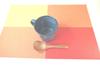 Set of 3 Natural Colored Mug Cups 310ml (White, Navy, Gray) - Each.