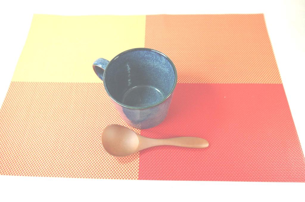 Set of 3 Natural Colored Mug Cups 310ml (White, Navy, Gray) - Each.