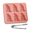 Ice Cube Mold Silicone Dinosaur Shape Ice Shape Non-Stick Food-Grade Oven Safe Ice Mould Kitchen Gadget