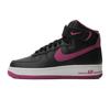 Air Force 1 Comfortable Thin Sole Non-Slip Wear-Resistant High-Top Skate Shoes Women Sneakers Black Purple DV1138-002