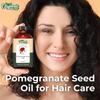 Organic Zing Pomegranate Seed Oil Pure & Natural for Skin, Face, Hair Care, Aromatherapy, Diffuser, Conditioner - 30ml