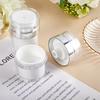 15/30/50ml Vakuum Airless Pumpen Spender Nachfüllbare Creme Flasche Drucktyp Feuchtigkeitscreme Tiegel