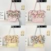 Vintage Rose Flower Tote Bag For Women With Magnetic Closure And Spacious Interior