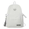 Schoolbag Backpack Women's Large Capacity Korean Version Harajuku High School Student Backpack Japanese Simple ins Style Junior High School Student 