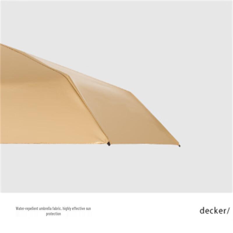 Flat 6-Rib Compact UV Protection Umbrella