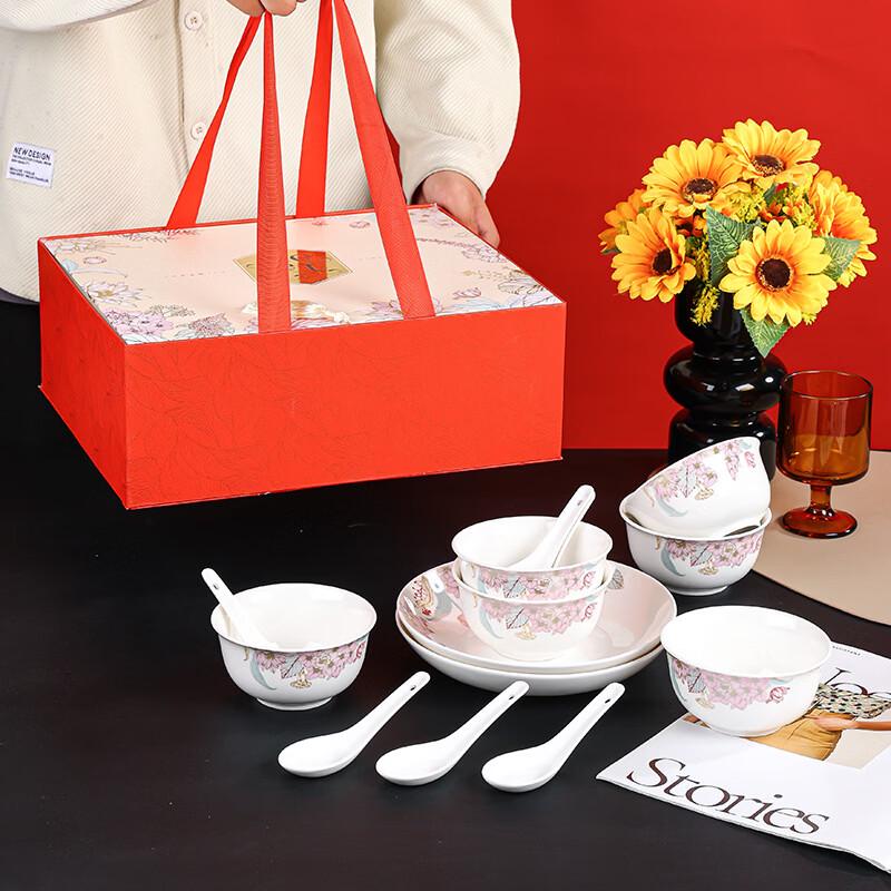 OLOEY Ceramiczny zestaw naczyń stołowych na prezent