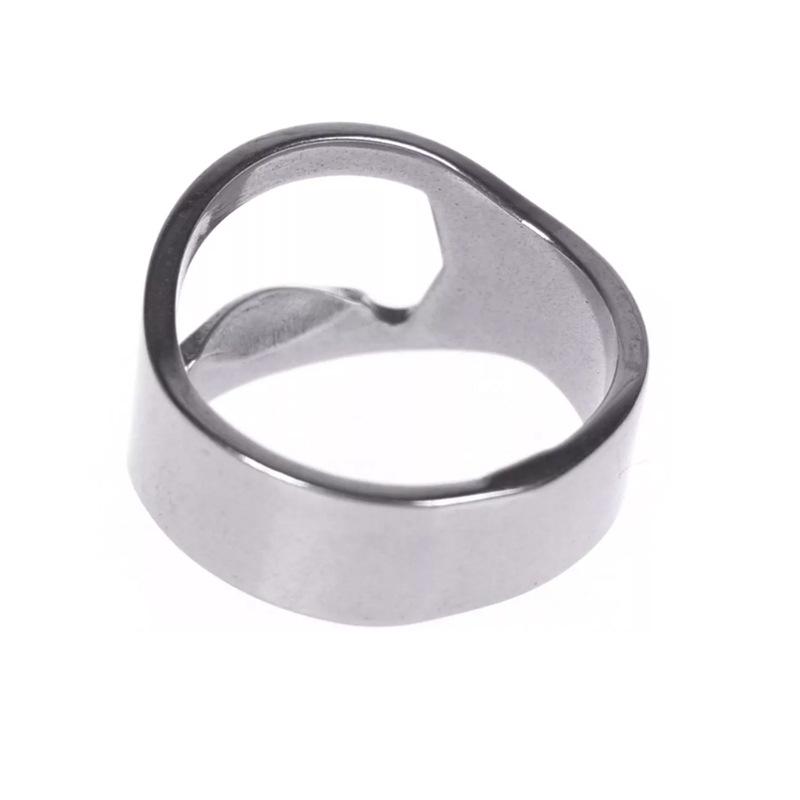 Stainless Steel Finger Ring Bottle Opener