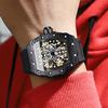 Bingbang Watch Automatic Hollow Mechanical Watch Miller Fashion Men'S Sports Watch.