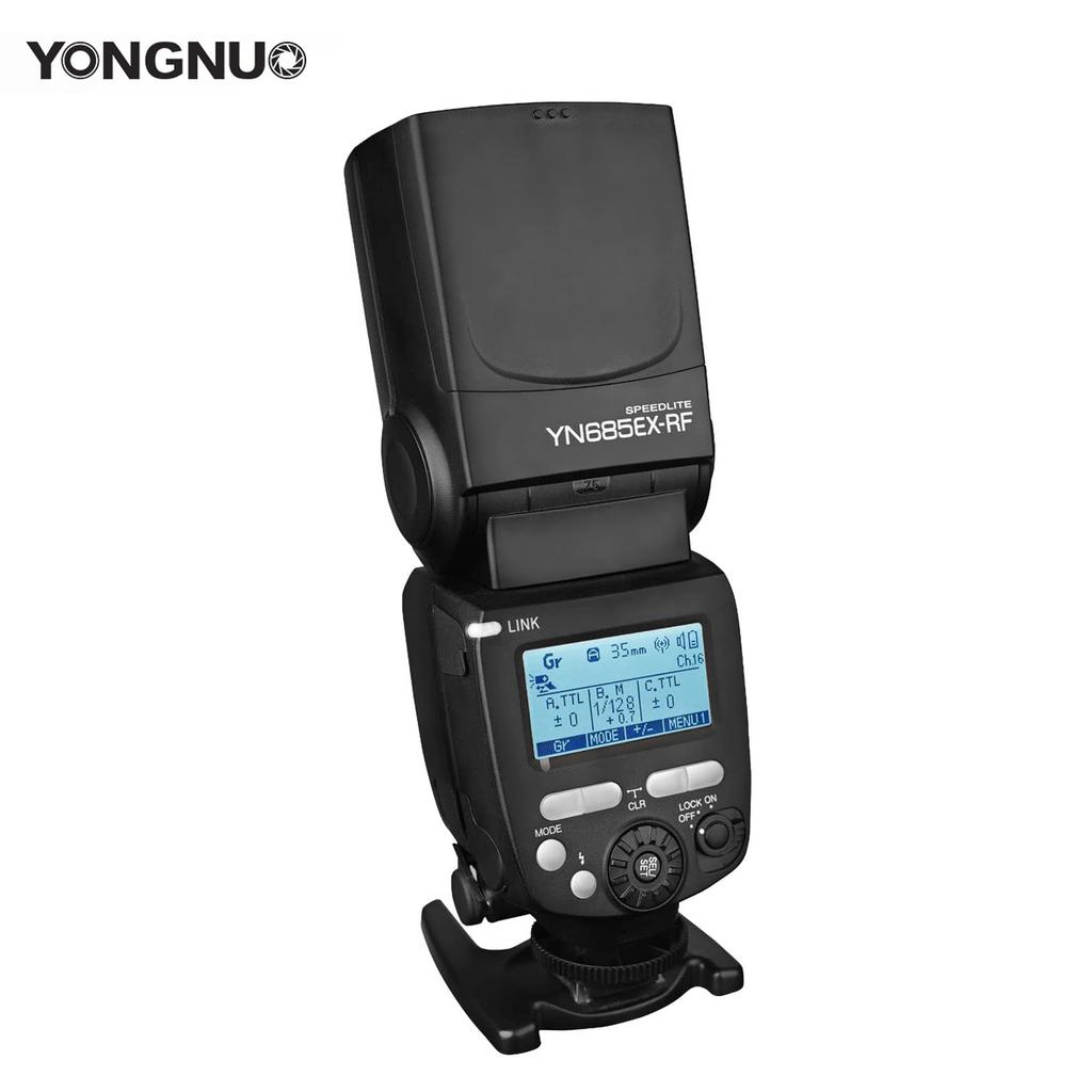 YONGNUO YN685EX RF On camera Flash Light Master Slave Speedlite GN60 TTL 1 8000s HSS 2s Recycle Time with 2.4G Wireless