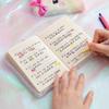 Cat Shaped Tie-dyed A6 Stationery Students Gift Notebook Hand Account Book Diary Book Pocket Book
