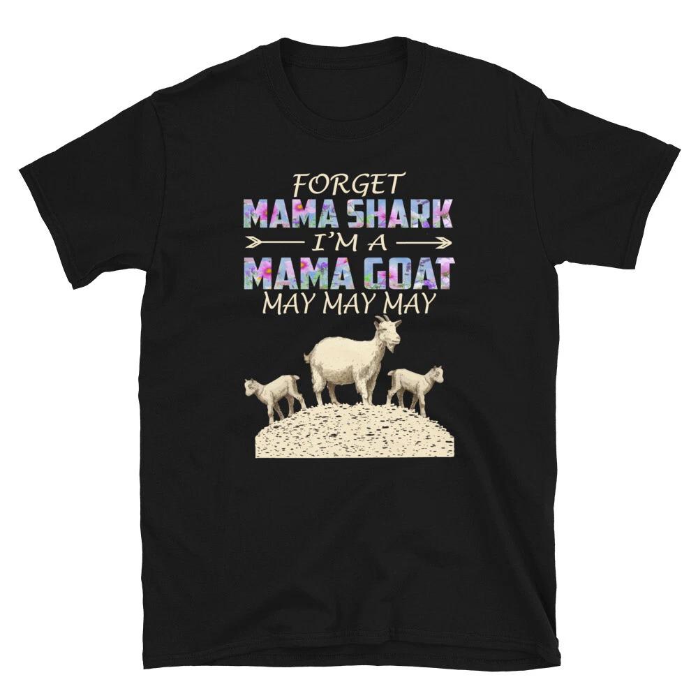 I m A MAMA Goat Funny Goat Animal T-Shirt XL