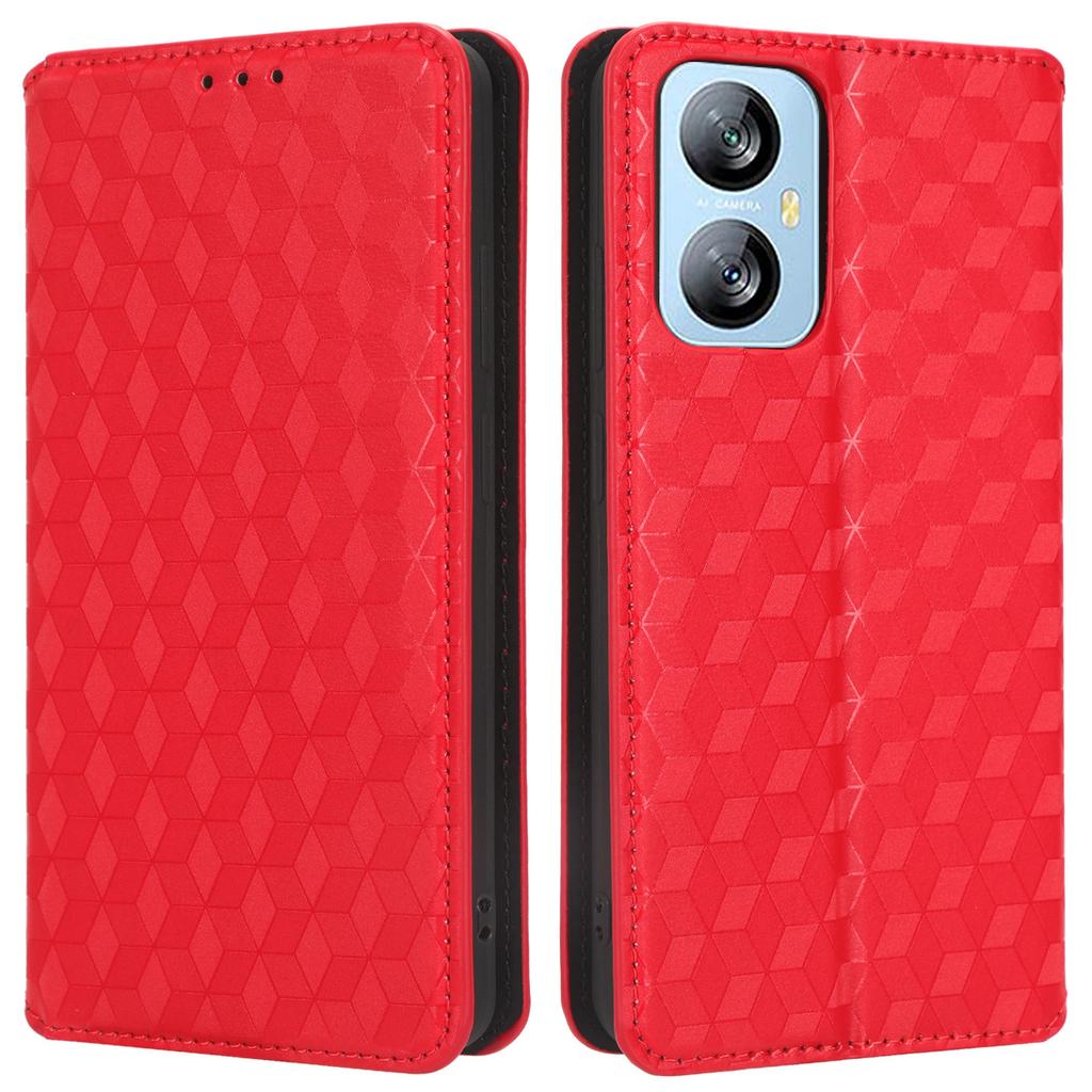 Pentru Blackview A52 4G/A52 Pro 4G Husă Telefon Flip Model Romb Imprimat Piele PU Portofel Suport