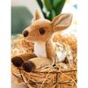 New Kawaii Deer Plushtoys In Prone Pose Soothing Elk Doll For Girls Bedtime Companion Soft Fawn Animal Friend