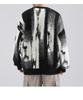 Men's Retro Tie-Dye Crew Neck Sweater - Autumn/Winter Cool Streetwear Trendy Loose Knitwear