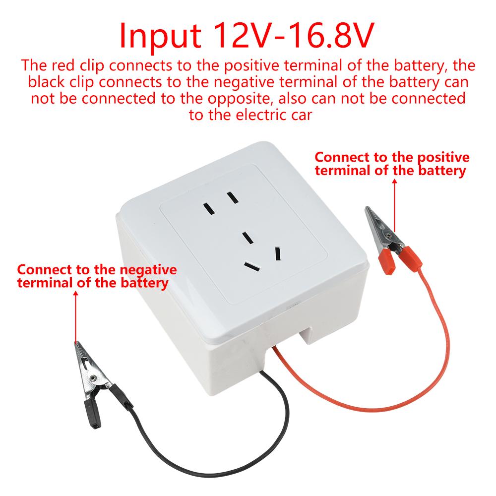 Universal 100W Boost Module Outdoor Solar Panel Inverter High Power DC 12-16.8V To 220V Boost Inverter Module