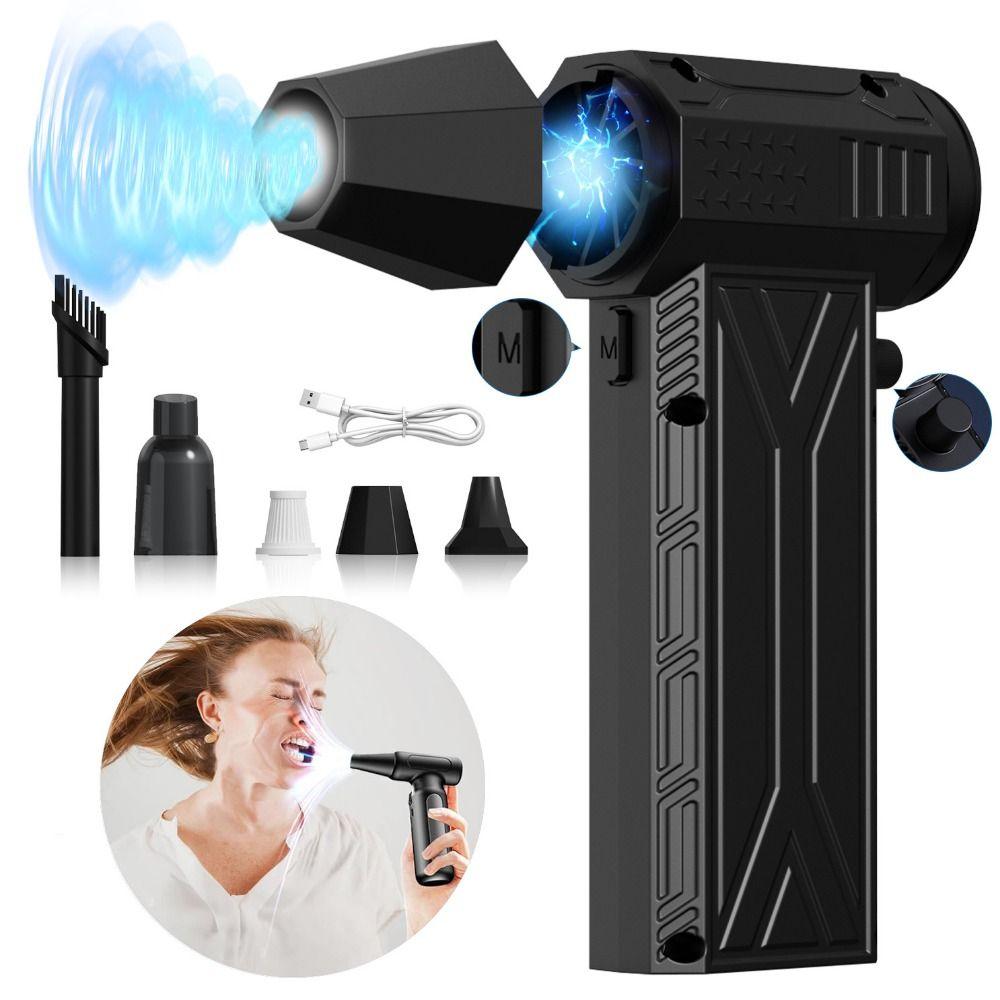 52m/s Powerful Air Blower Brushless Motor Wireless Handheld Fan Turbo Violent Fan  Car Cleaning