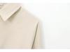 2024 Winter Fashion: Turn-Down Collar, Side Button, Loose Long Sleeve Shirt for Women - European & American Style