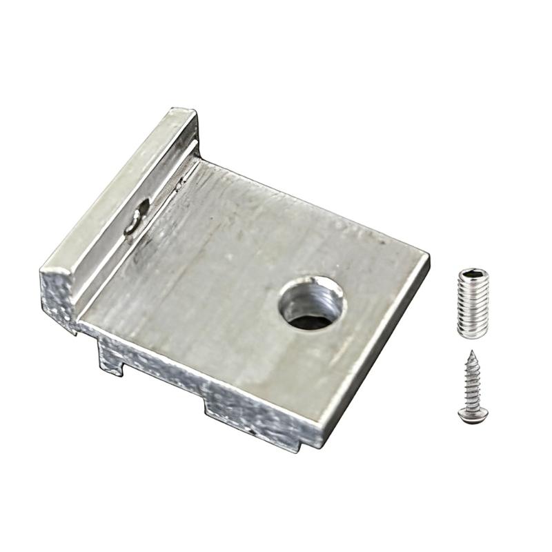 Rustproof Aluminum Side Panel Bracket Support Set With Screws For 2020 3030 4040 Extrusion Frame Industrial DIY Projects