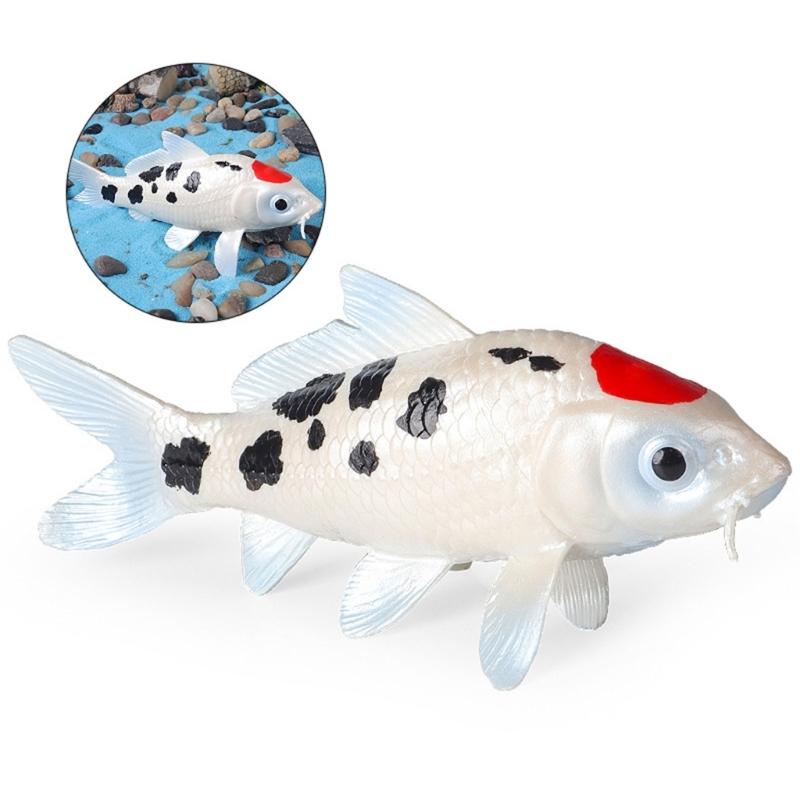 Collectible Goldfish with Playset Detailed Wildlife Figures for Imaginative Play Boys and Girls Home Decoration Ornament