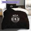 Sporting CP Pattern Bedding Quilt Set  Home Decoration  Gift (1 * duvet cover + 2 * pillowcase  without core)