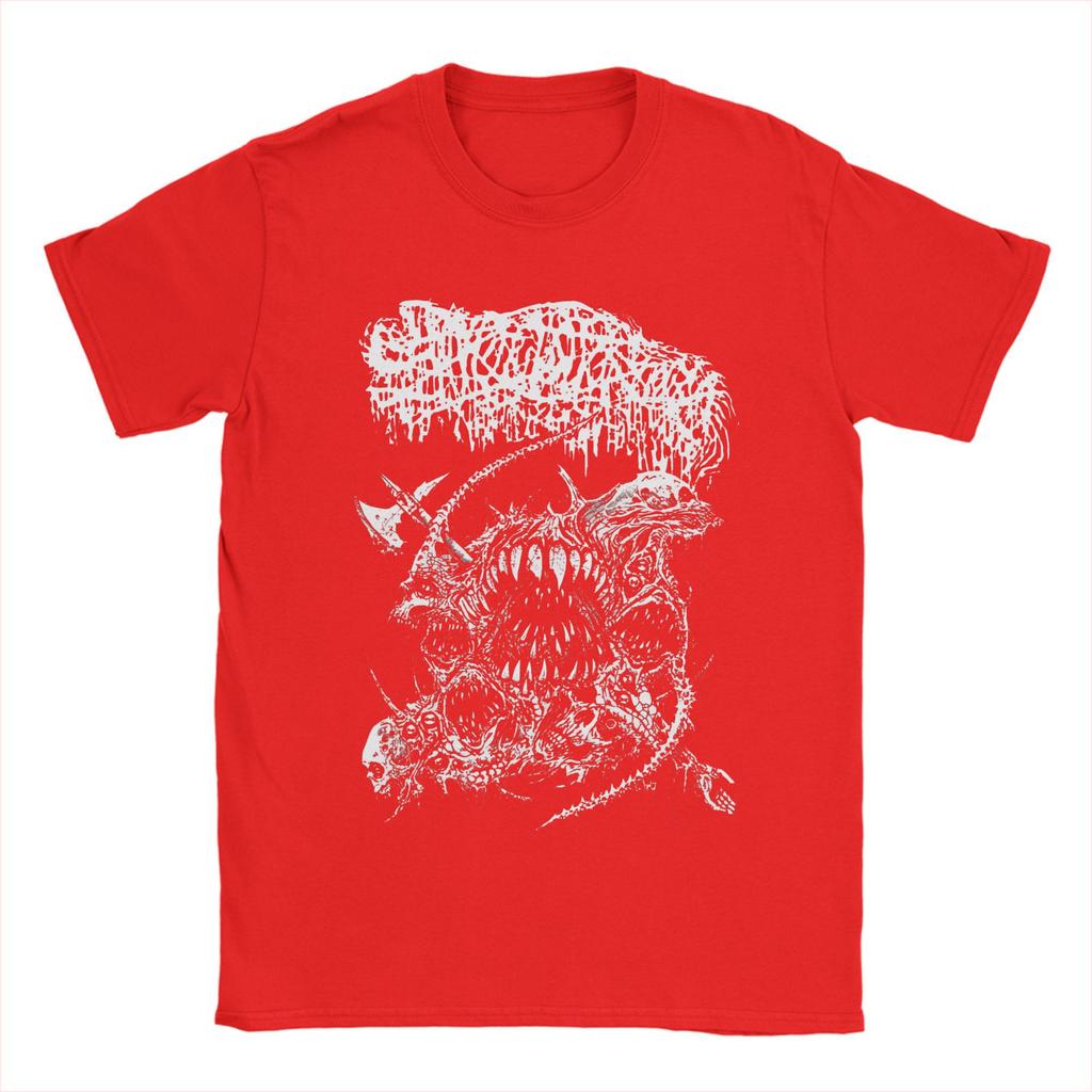 Herren Sanguisugabogg Band T-Shirts 100% Baumwollkleidung Lässig Kurzarm Rundhals T-Shirt Geschenkidee T-Shirt