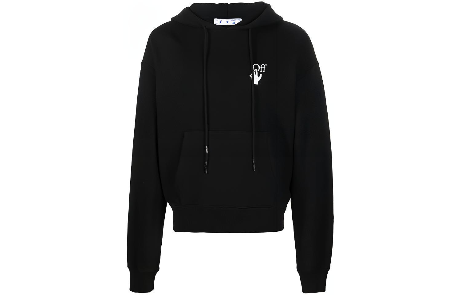 Off-White Men's White Off Caravaggio The Lute Player Hoodie Ombb037f21fle0091084 Cm
