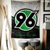 Hannover 96 Wall Tapestry Aesthetic Wall Hanging Printed Fabric Blanket Decorative Tapestries for Bedroom Living Room Home Decor