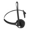 Bluetooth Telephone Headset Single Ear HD Adjustable Mic Wireless Business Headphone for Call Center