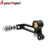 Shifter Pedal Gear Shift Lever For YAMAHA MT03 MT25 YZF R3 R25 2015-2024 MT 03 Motorcycle Accessories Adjustable Left Foot Peg