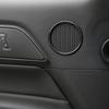 Car Inner Door Speaker Horn Cover Trim 2X For Ford Mustang 2015-23 Bright Black