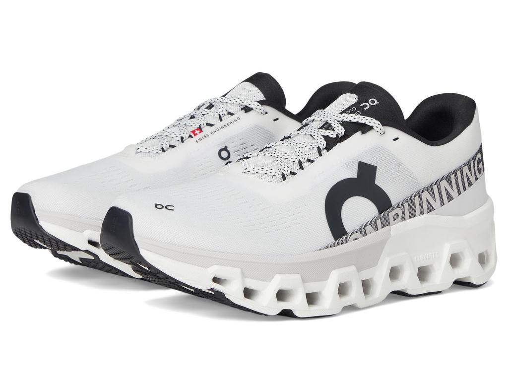 On Cloudmonster 2 Running White Size Cm Shoes, Frost, Men's, 25.0