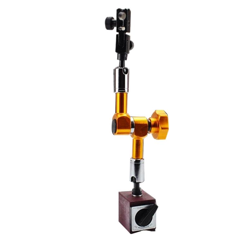 Reliable Adjustable Magnetic Base Holder for Digital Dial Indicator Use for Metalwork Pieces and Maintain Fine Stable